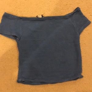 Off the Shoulder Crop Top